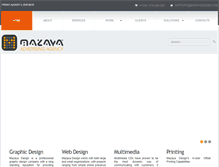 Tablet Screenshot of mazayadesign.com